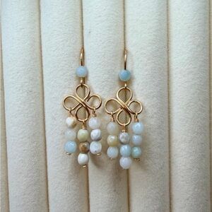 Amazonite Dangle Earrings